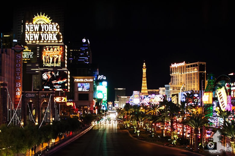 Las Vegas Strip bei Nacht