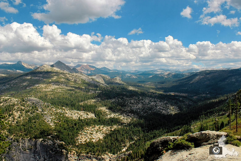 Yosemite Nationalpark - Aussicht vom Glacier Point
