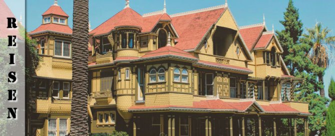 Reisebericht San José - Municipal Rose Garden, San José - Rosicrucian Egyptian Museum, Winchester Mystery House