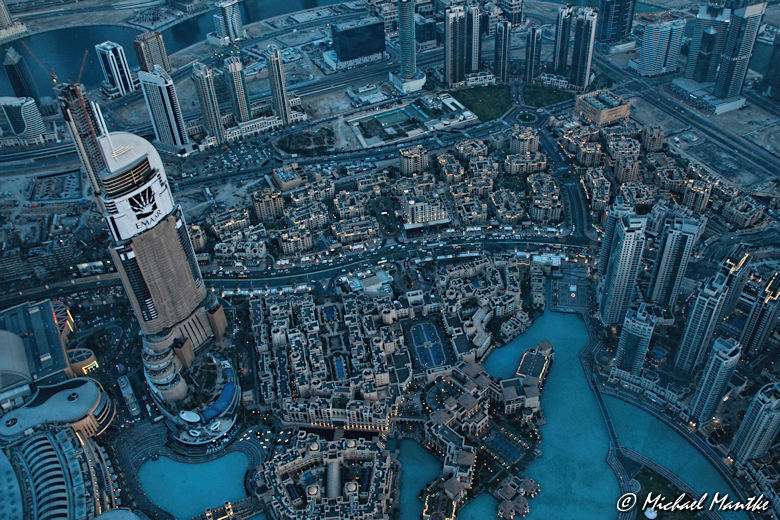 Dubai Burj Khalifa - Hoechstes Gebäude der Welt