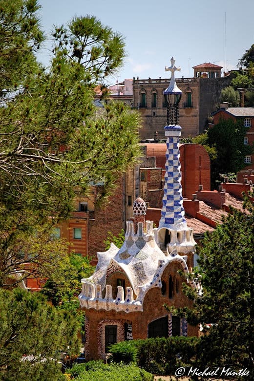 Barcelona Gaudi Park Güell
