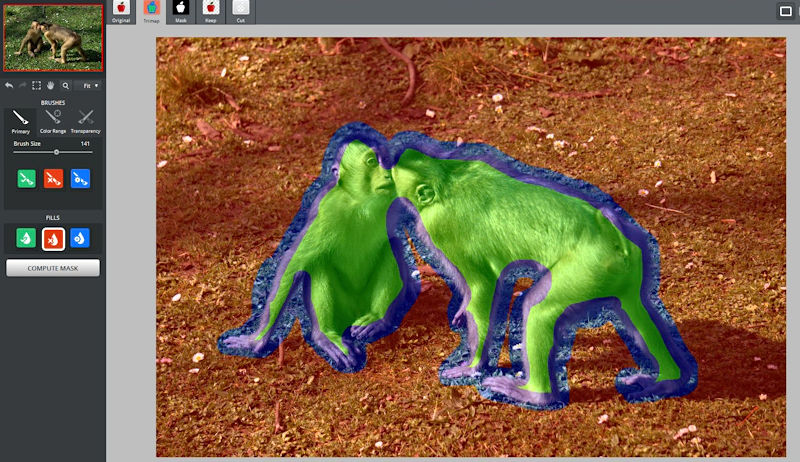 Fotobearbeitung Objekte freistellen