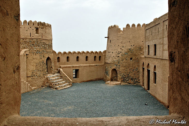 Fujairah Fort Heritage Village Innenhof
