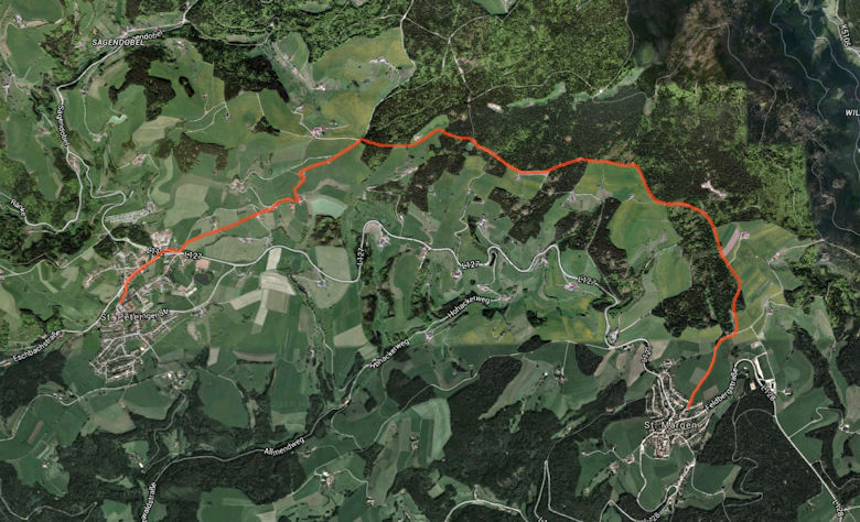 Panoramawanderweg St. Märgen