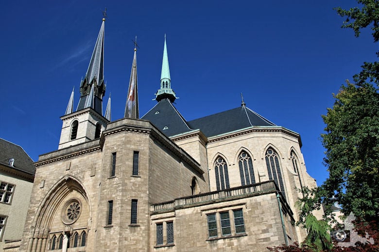 Luxemburg Kathedrale Unserer Lieben Frau