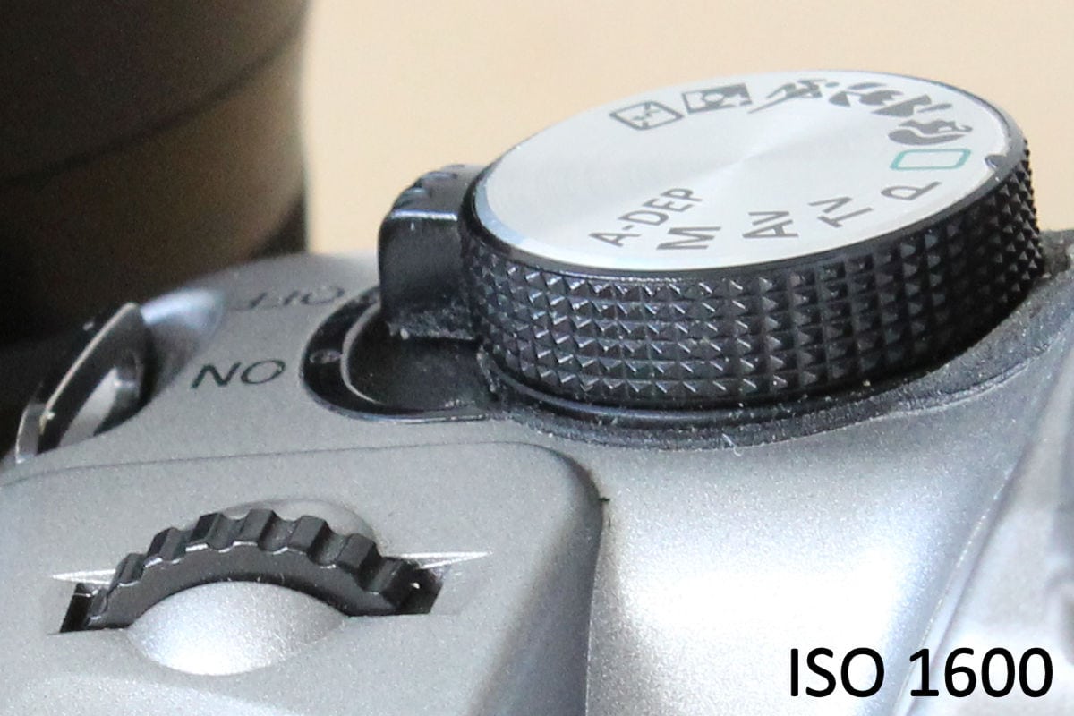 ISO 1600 mit der Canon EOS 1300D