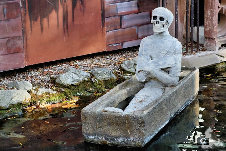 Mumie zu Halloween im Europa-Park