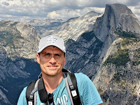 Reiseblogger Michael im Yosemite NP