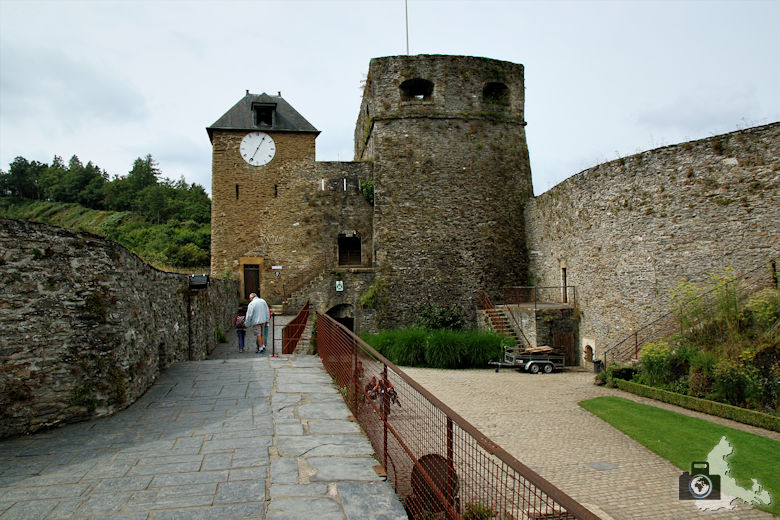 Burg Bouillon in Belgien