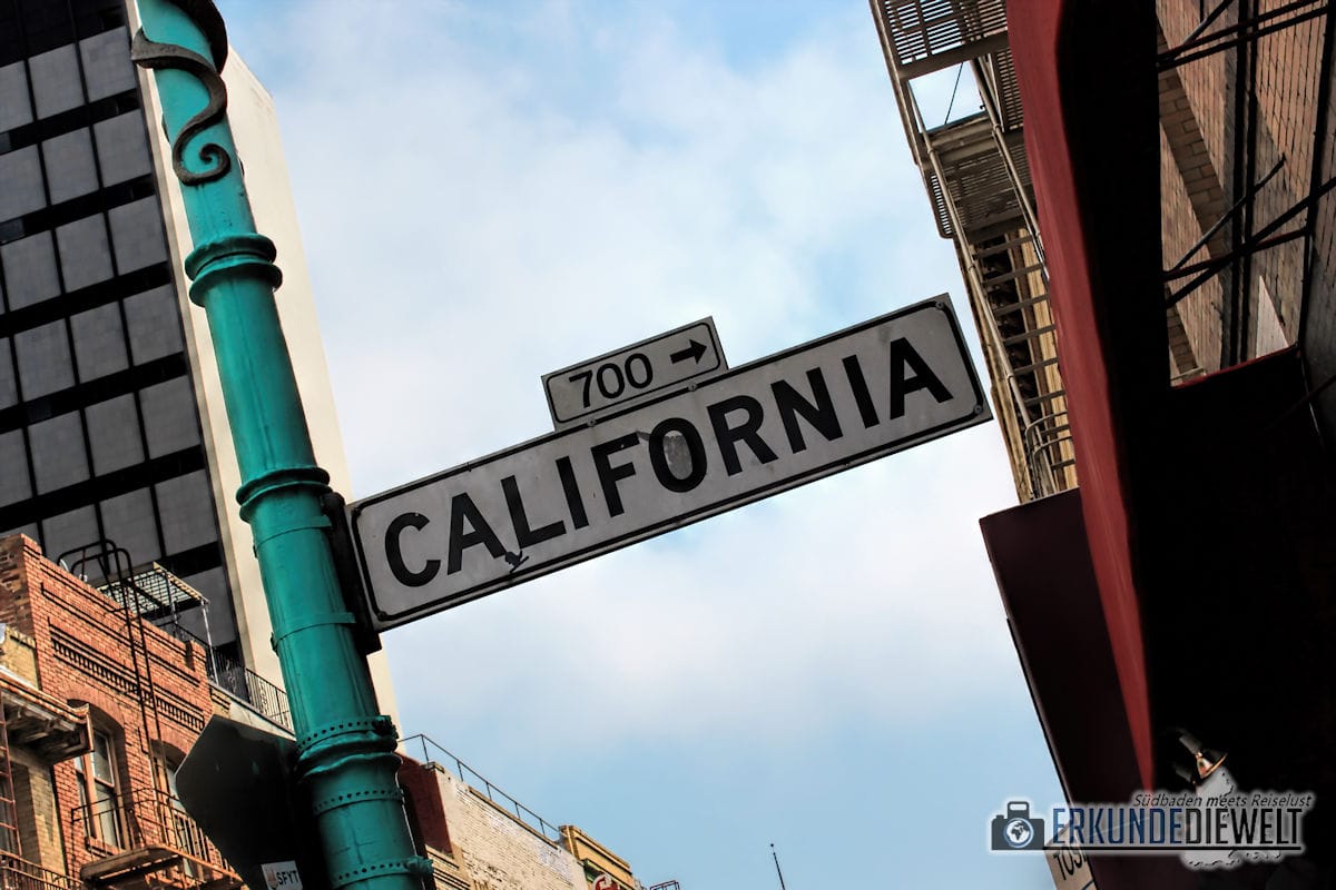 California Street, San Francisco, Kalifornien, USA