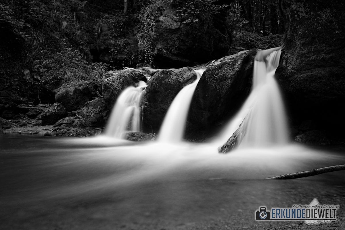 Schiessentümpel Wasserfall auf dem Mullerthal Trail, Luxemburg