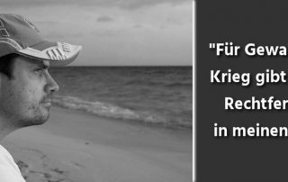 Gedankenwelt - Anschlag in Berlin - Statement gegen Gewalt