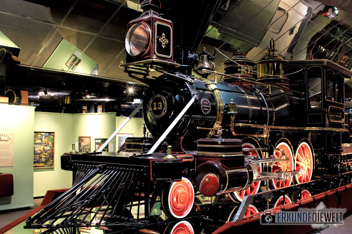 California State Railroad Museum, Sacramento, Kalifornien, USA
