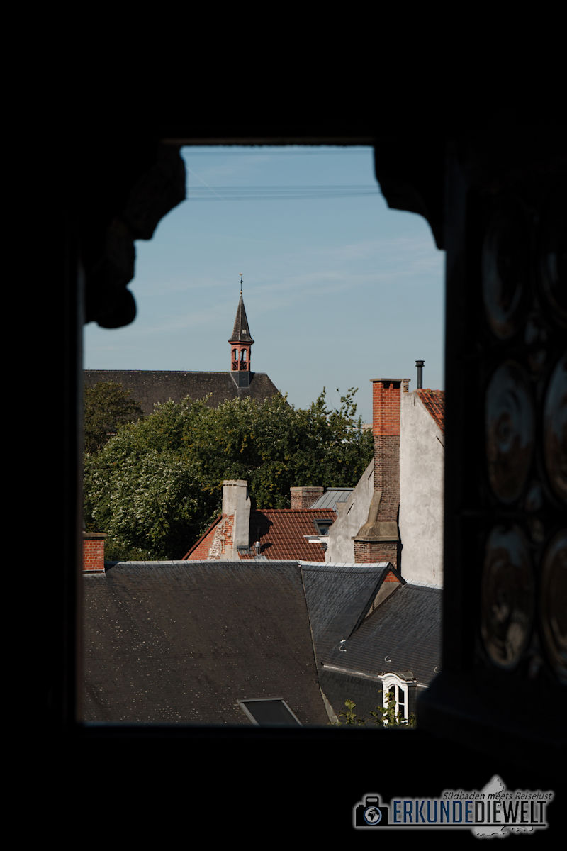 Blick von Burg Gravensteen, Gent, Brüssel