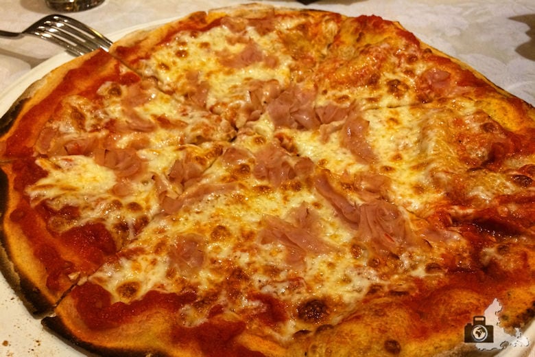 Pizza essen in Venedig