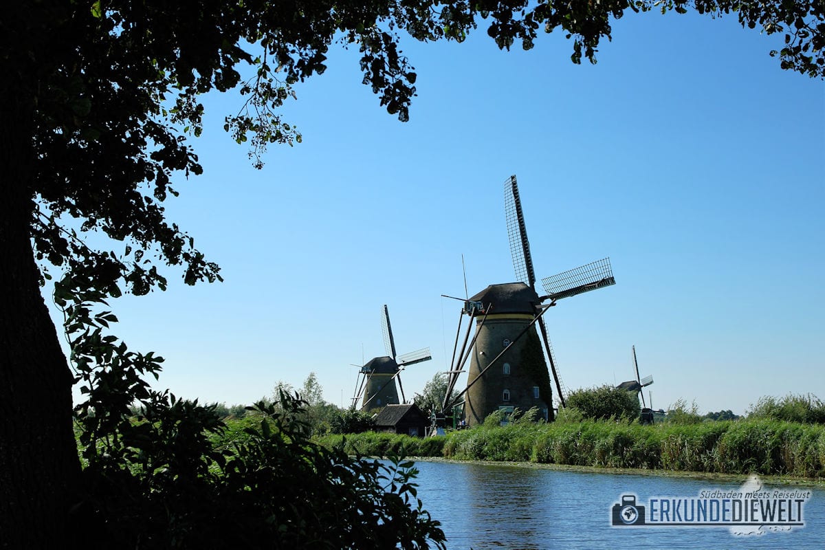 Windmühlen in Kinderdijk, Niederlande