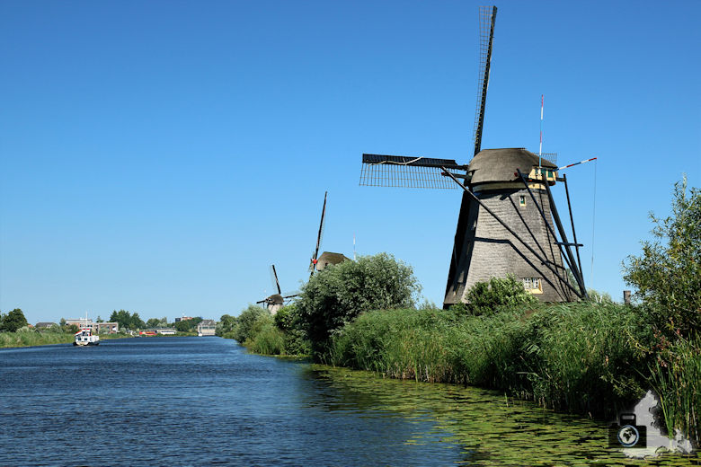 Windmühlen von Kinderdijk in den Niederlanden