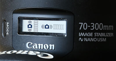 Canon EF 70-300mm 1:4-5,6 IS II USM - Display Mode 2