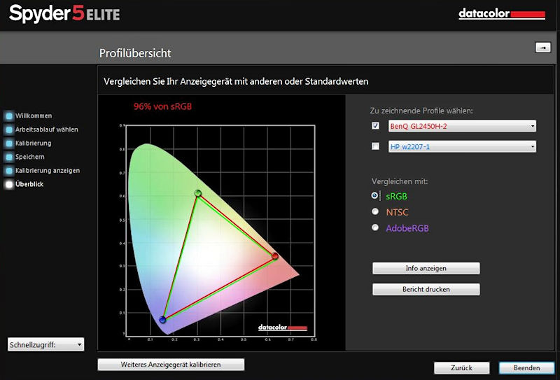 Monitor Kalibrierung mit dem Spyder 5 Elite