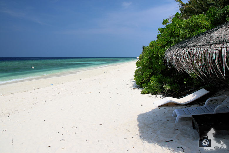 Strand, Ukulhas, Malediven
