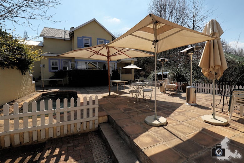 Rose Cottage B&B in Dullstroom - Terrasse