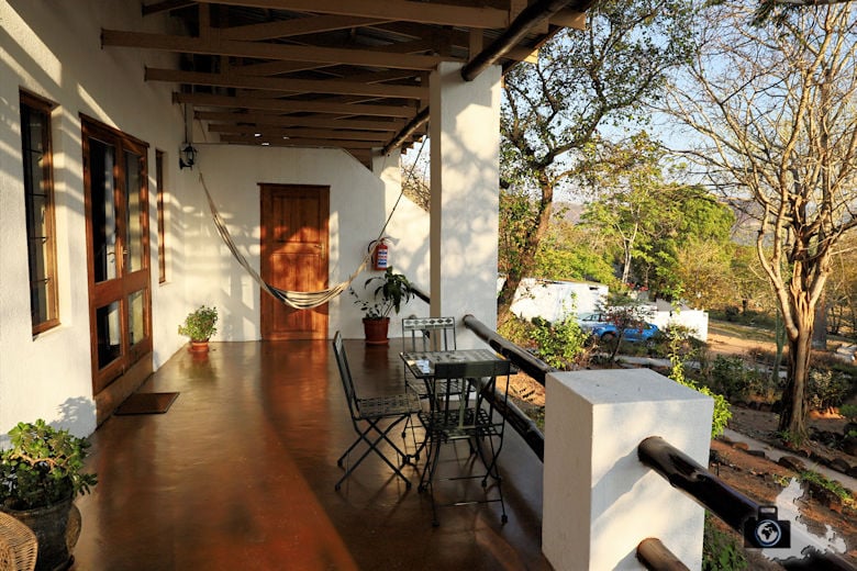 Veranda unserer Suite im Rissington Inn, Hazyview