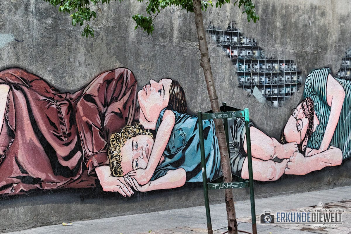 Streetart, Madrid, Spanien