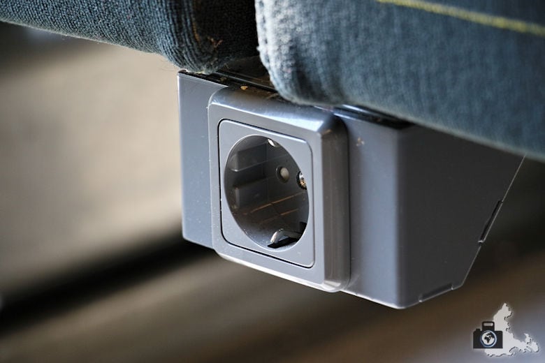 bwegt Zug - Steckdosen am Platz