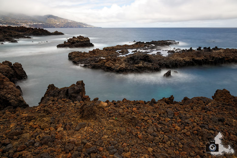 Langzeitaufnahme - Küste, La Palma, Kanaren