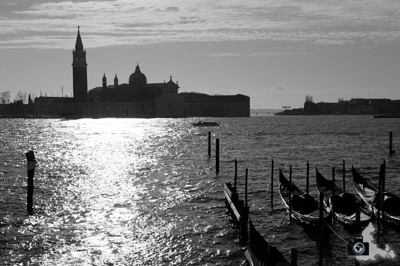 Fotografieren in Venedig - SW Aufnahme