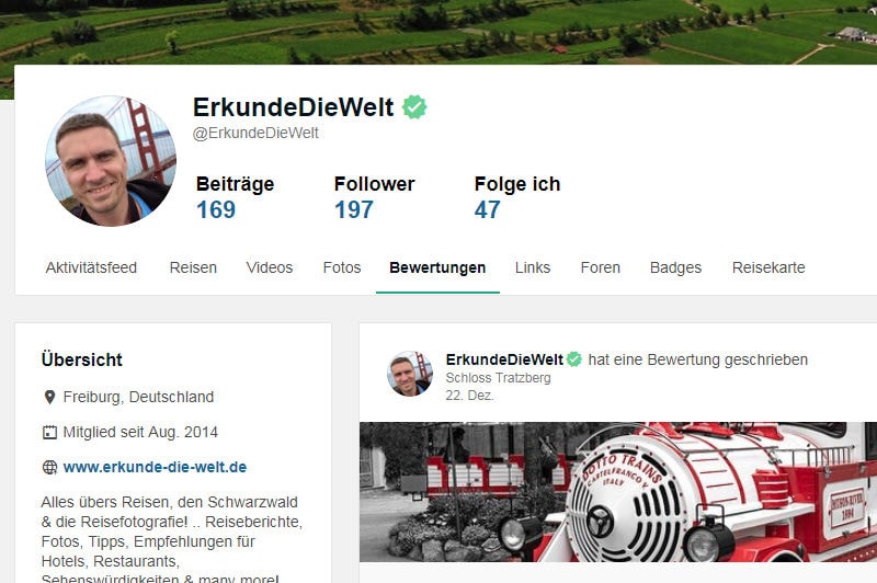 Erkunde die Welt auf Tripadvisor.de