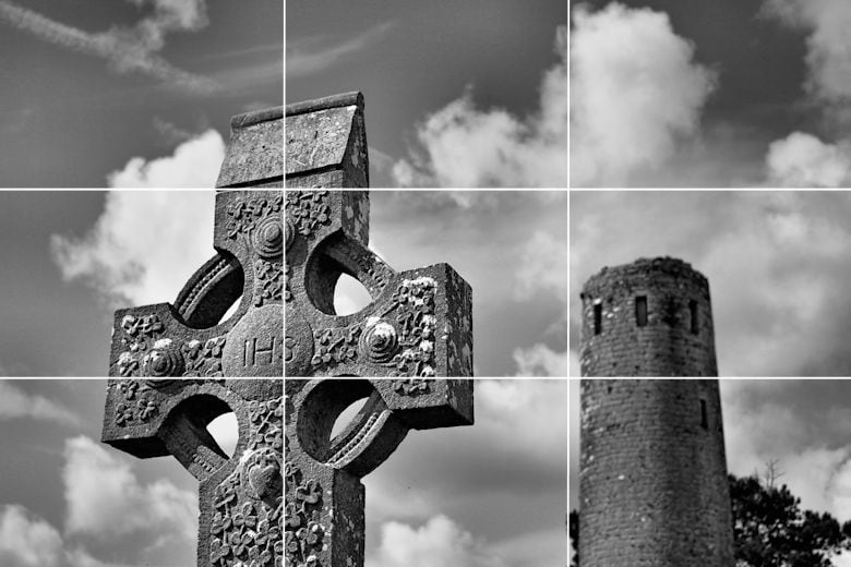 Goldener Schnitt - Beispiel - Landschaft Irland