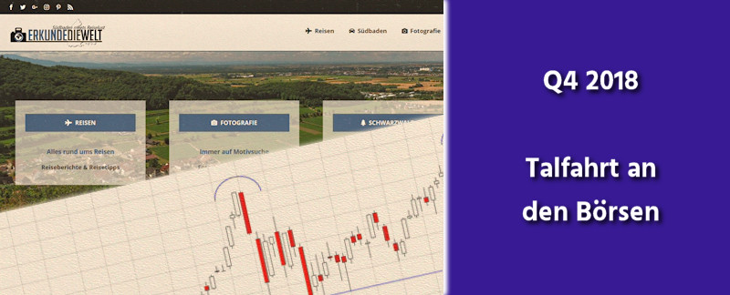 Aktien, Gold, Finanzen Q4 2018 - Talfahrt an den Börsen