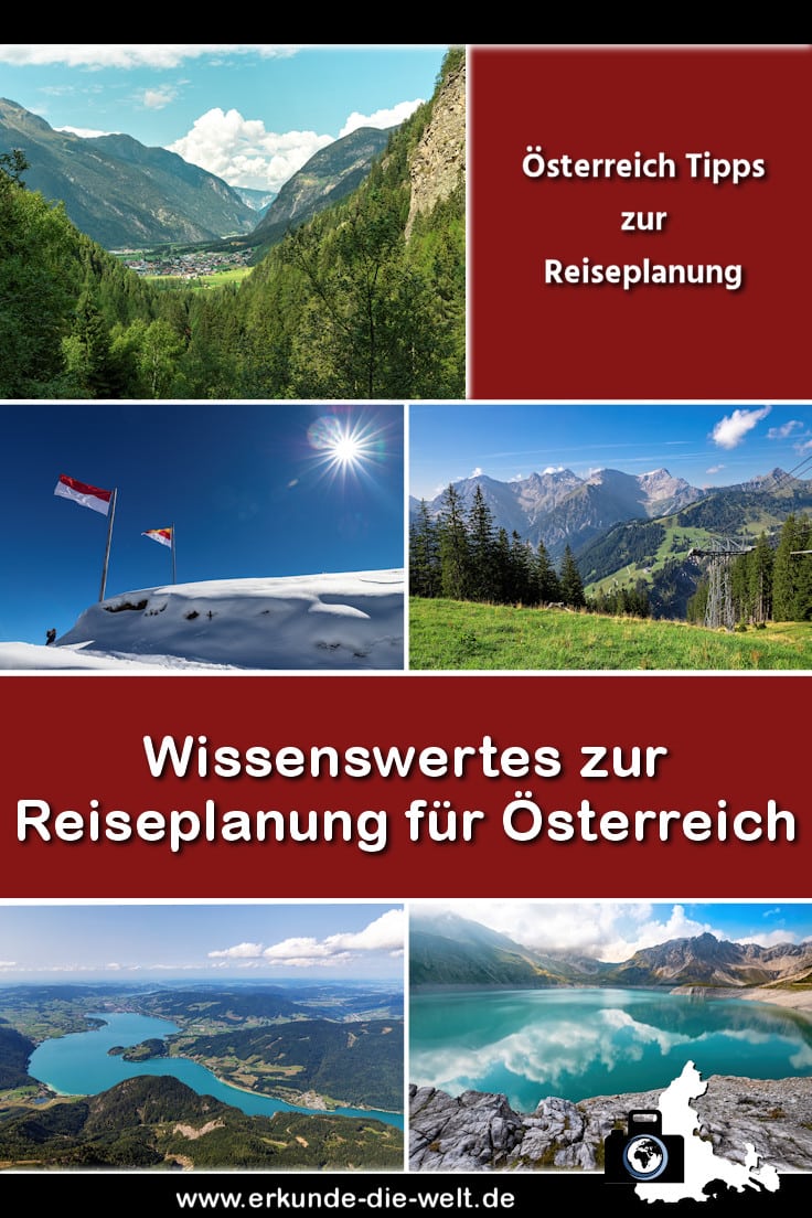 Österreich Tipps - Wissenswertes zur Reiseplanung