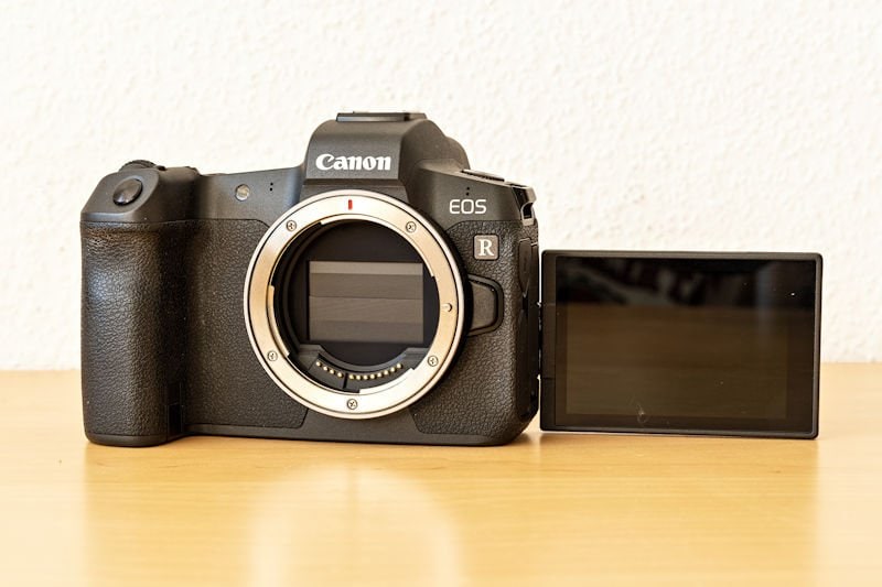 Canon EOS R Testbericht - klappbares Display