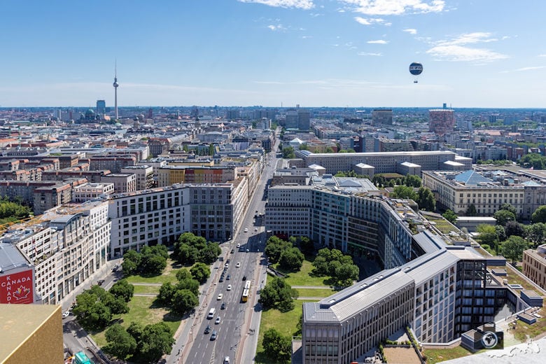 Ausblick vom Panoramapunkt am Potsdamer Platz