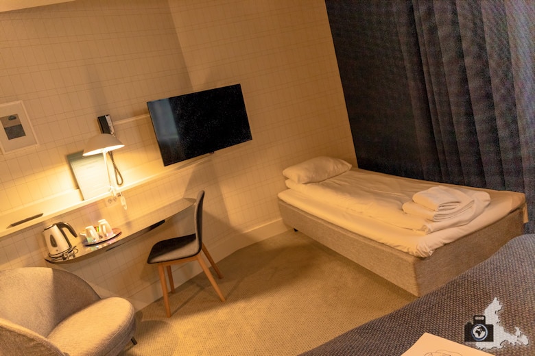 Doppelzimmer im Zander K Hotel, Bergen, Norwegen