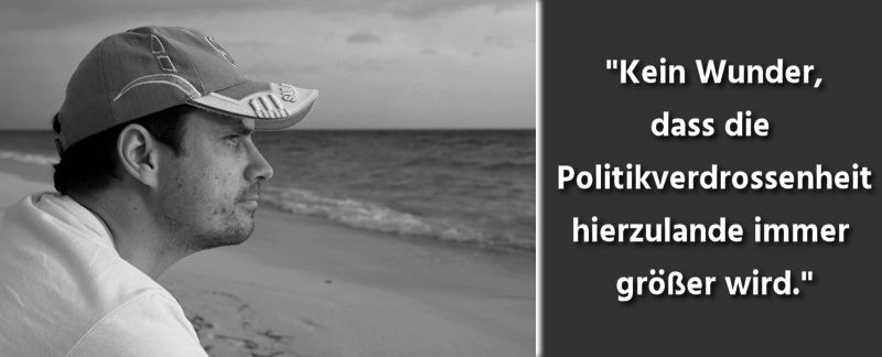 Gedankenwelt - spätsommerliche Gedanken zur Politikverdrossenheit