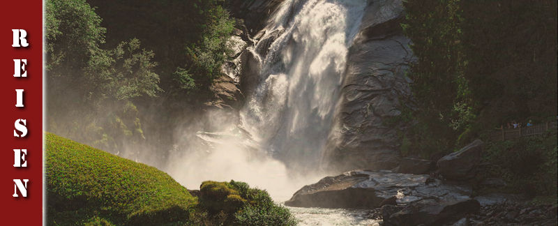 Krimmler Wasserfälle in Österreich, Hohe Tauern