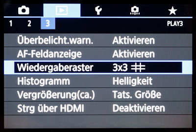 Tipps und Einstellungen Canon 6D Mark II - PLAY3