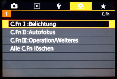 Tipps und Einstellungen Canon 6D Mark II - Belichtung