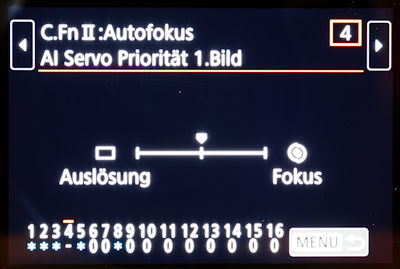 Tipps und Einstellungen Canon 6D Mark II - Custom Functions