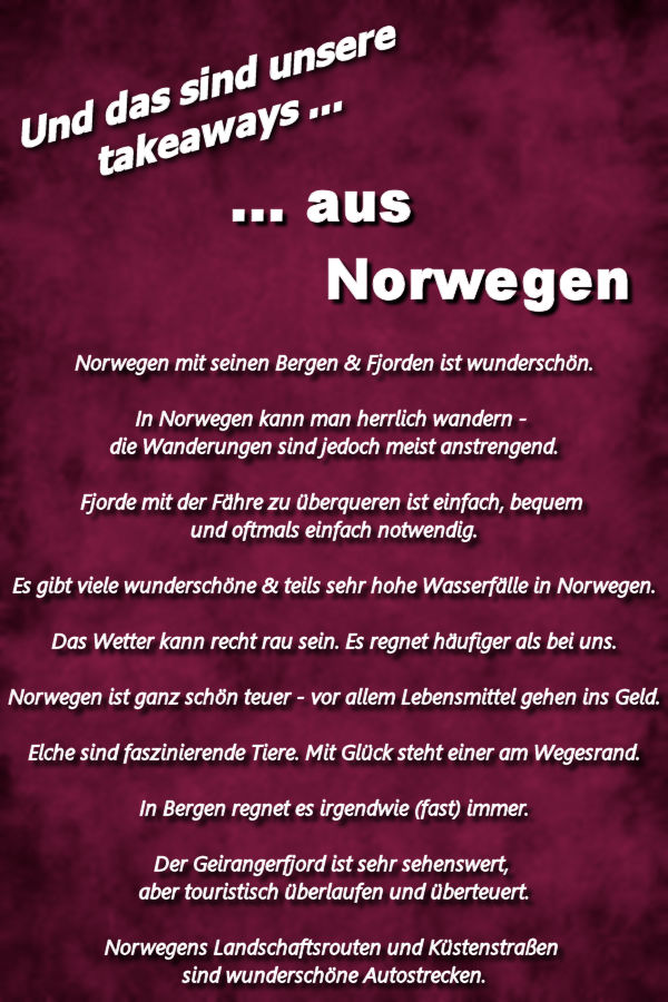 Takeaways Norwegen