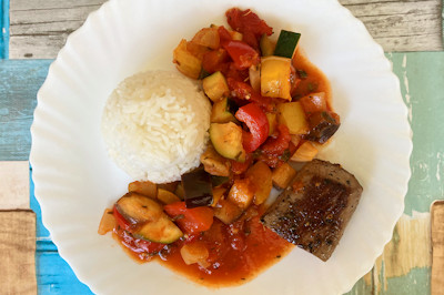 Ratatouille, Reis & Lamm