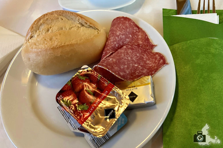 Frühstück im Hotel Luca