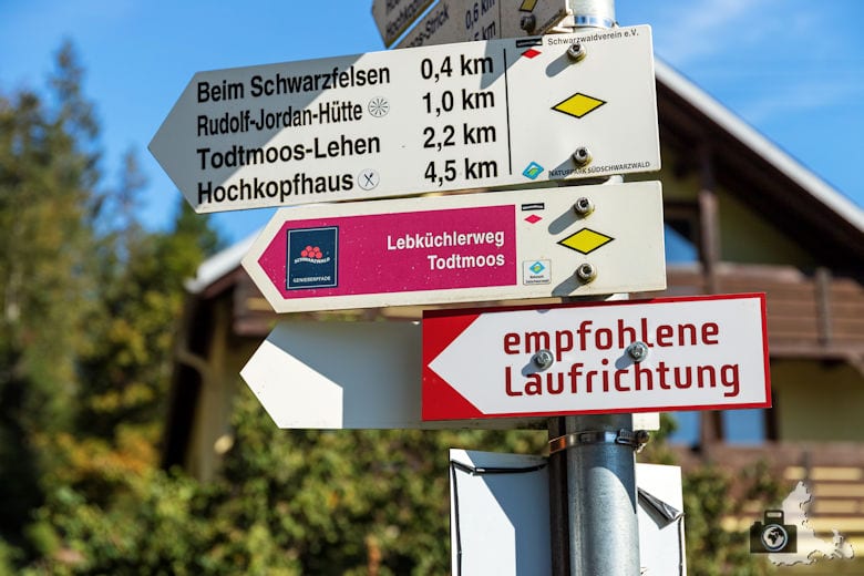 Schwarzwälder Genießerpfad - Lebküchlerweg - Wegweiser