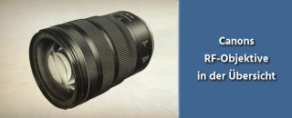 Canon RF Objektive – Übersicht