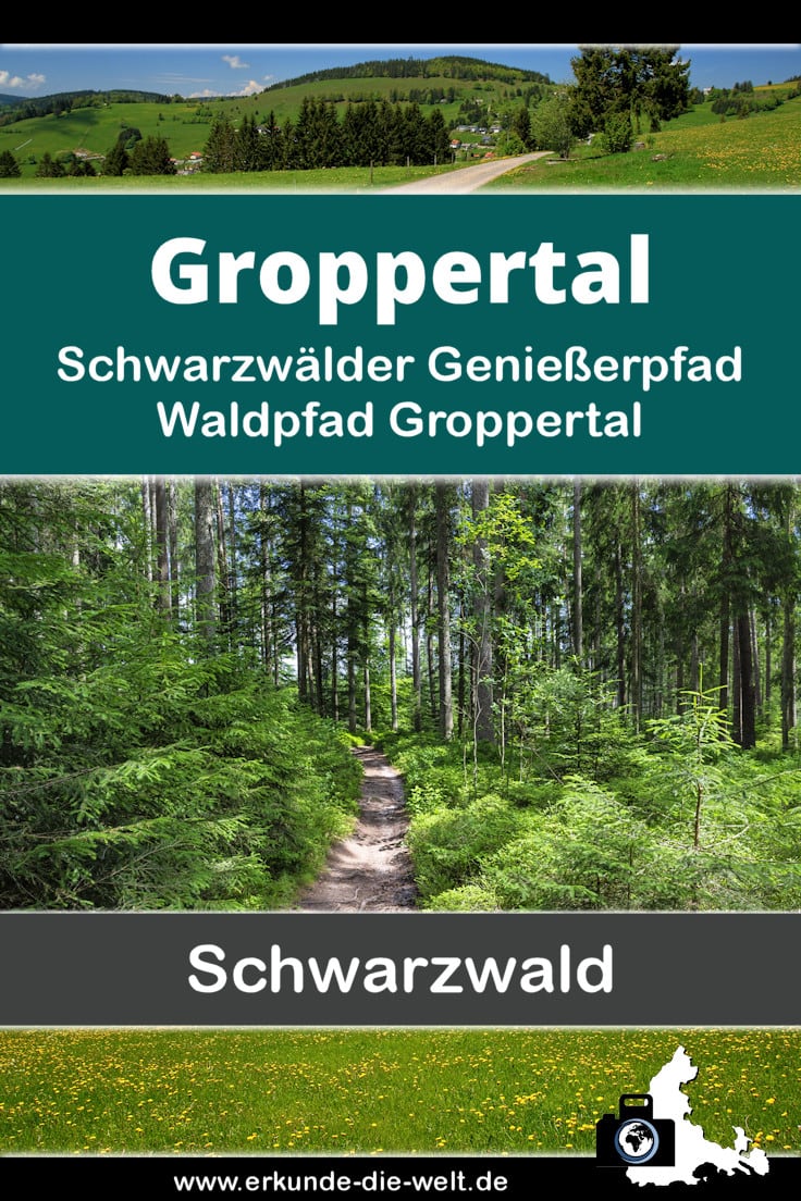 Schwarzwälder Genießerpfad - Waldpfad Groppertal - Wanderung