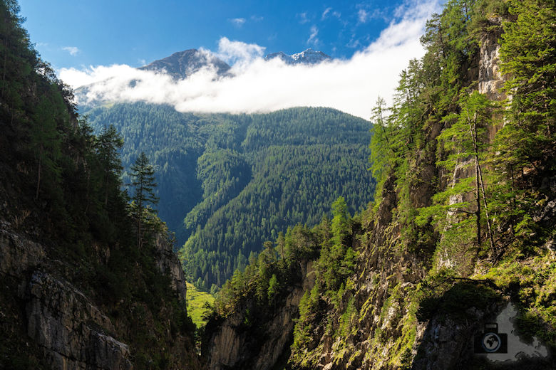 Schnanner Klamm, Tirol, Österreich