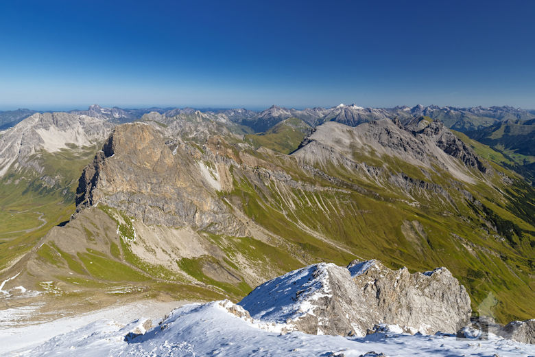 Valluga Gipfel Ausflug - Aussicht